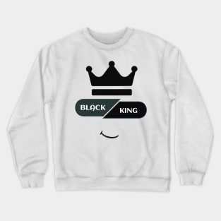 Black king. Crewneck Sweatshirt